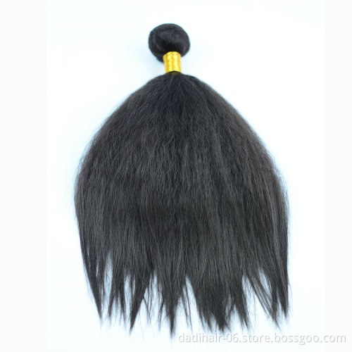 Factory Direct Whole Sale Synthetic Hair Extension Bundles Kinky Straight